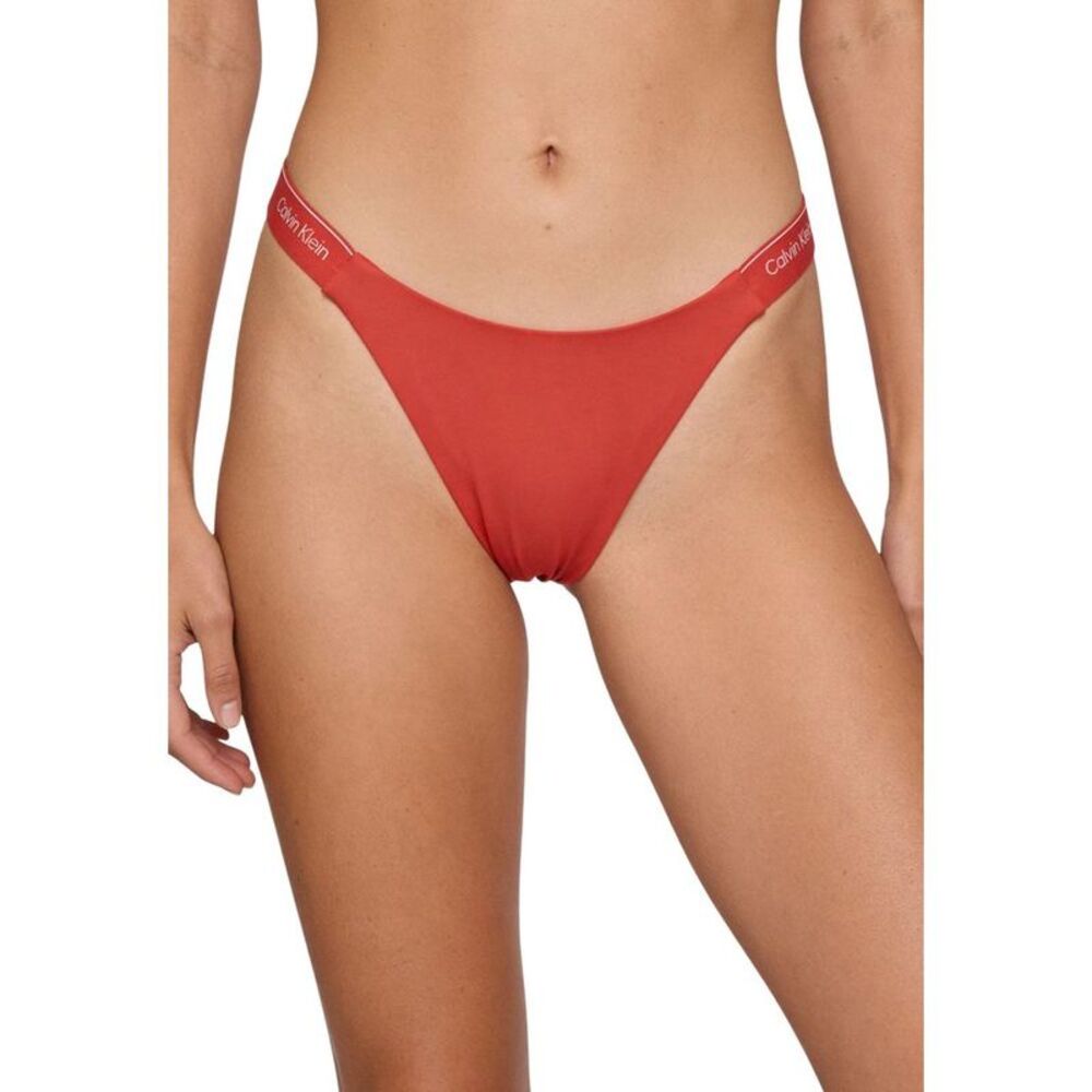 Calvin Klein Jeans Orange Recycled Polyester Women's Bikini